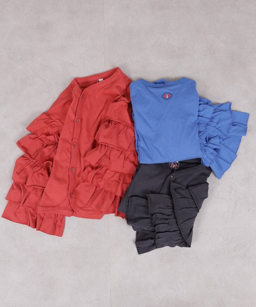 MARKEY'S（マーキーズ）の「DANDANカーディガン（カーディガン/ボレロ・キッズ・ブラウン/ブラック/ブルー・90/100/110/120/130/140/150）」の4枚目の写真