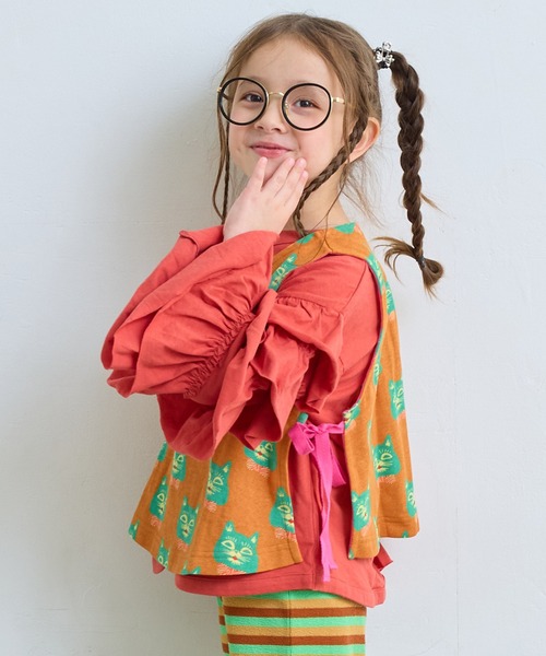 MARKEY'S（マーキーズ）の「DANDANカーディガン（カーディガン/ボレロ・キッズ・ブラウン/ブラック/ブルー・90/100/110/120/130/140/150）」の12枚目の写真