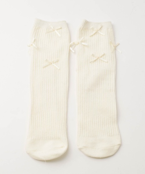 URBAN CHERRY（アーバンチェリー）の「【3足セット】リボンソックス（ソックス/靴下・キッズ・ブラック・FREE）」の5枚目の写真