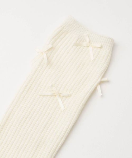 URBAN CHERRY（アーバンチェリー）の「【3足セット】リボンソックス（ソックス/靴下・キッズ・ブラック・FREE）」の6枚目の写真