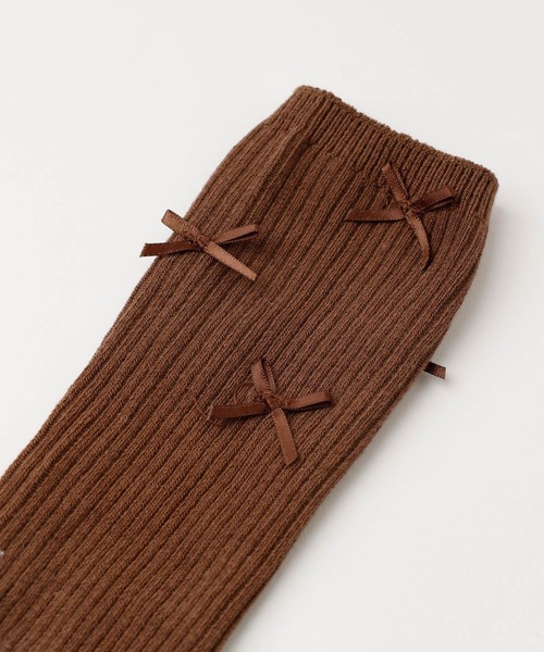 URBAN CHERRY（アーバンチェリー）の「【3足セット】リボンソックス（ソックス/靴下・キッズ・ブラック・FREE）」の8枚目の写真