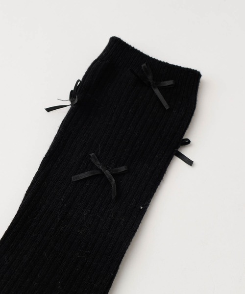 URBAN CHERRY（アーバンチェリー）の「【3足セット】リボンソックス（ソックス/靴下・キッズ・ブラック・FREE）」の12枚目の写真