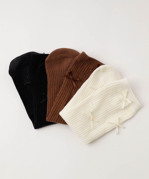 URBAN CHERRY（アーバンチェリー）の「【3足セット】リボンソックス（ソックス/靴下・キッズ・ブラック・FREE）」の4枚目の写真