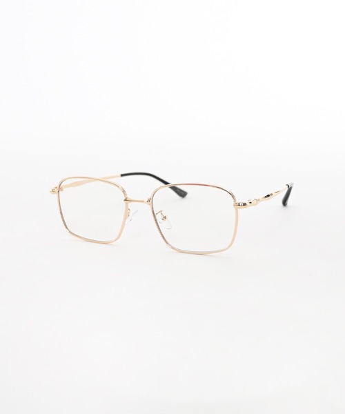 Narcissus(ナルシス)の「スクエアメガネ(サングラス・レディース・ゴールド/シルバー・FREE)」の6枚目の写真