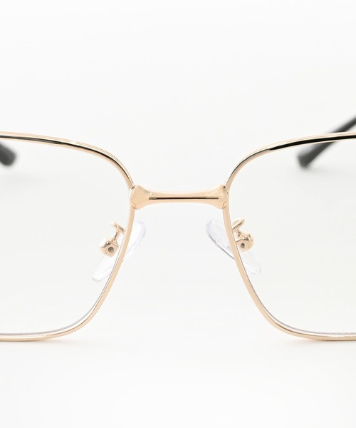 Narcissus(ナルシス)の「スクエアメガネ(サングラス・レディース・ゴールド/シルバー・FREE)」の7枚目の写真