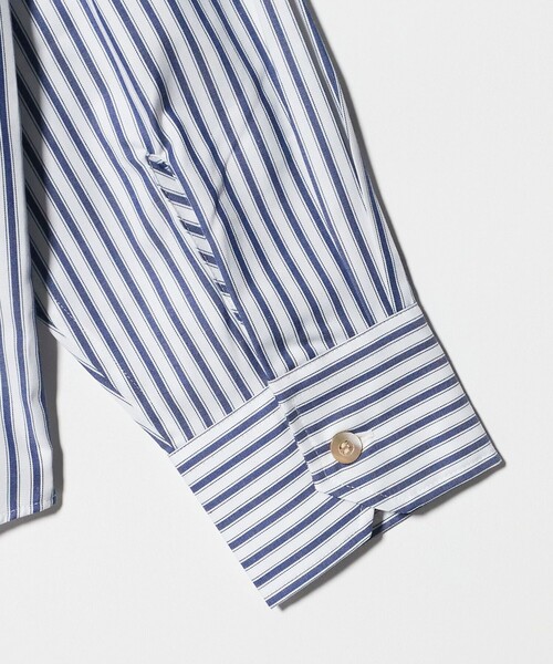 Jieda(ジエダ)の「<JIEDA>スイッチング シャツ(シャツ/ブラウス・メンズ・ロイヤルブルー・1/2)」の4枚目の写真