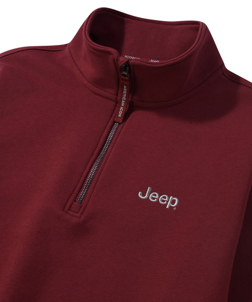 JEEP（ジープ）の「[360g] M-ロゴ 半ジップ スウェット (JR5TSU838BG)（スウェット・レディース・その他・2XL/X-LARGE/LARGE/MEDIUM/SMALL）」の6枚目の写真