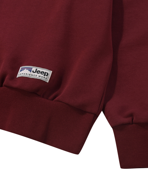 JEEP（ジープ）の「[360g] M-ロゴ 半ジップ スウェット (JR5TSU838BG)（スウェット・レディース・その他・2XL/X-LARGE/LARGE/MEDIUM/SMALL）」の7枚目の写真