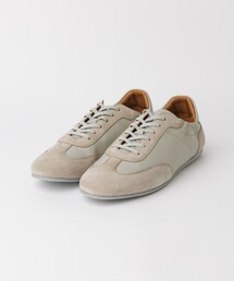 【軽量】シャーリング レザースニーカー