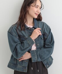 SHOO・LA・RUE | 【SHOO・LA・RUE DENIM】ゆったりシルエットで大人カジュアル  ゆるGジャン(デニムジャケット)