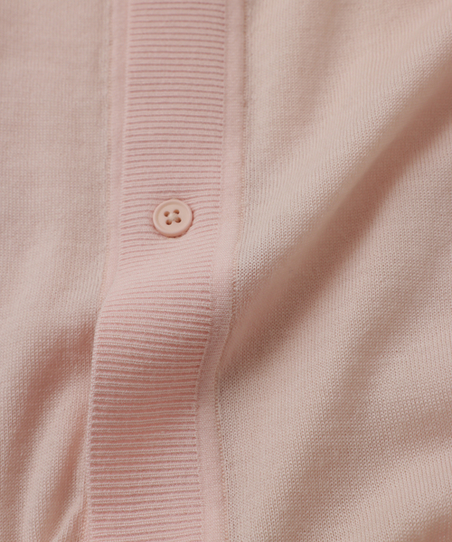 UNFOLLOW（アンフォロー）の「【FOLL / フォル】washable wool knit shirt（ニット/セーター・メンズ・ネイビー/ピンク/ブラウン・3/2）」の6枚目の写真