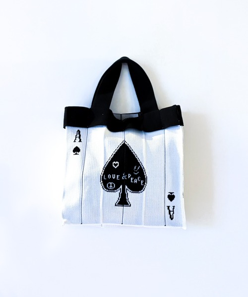 KNT365(ケイエヌティサンロクゴ)の「Co-Knitty Spade Black(ハンドバッグ・レディース・ブラック・FREE)」の3枚目の写真