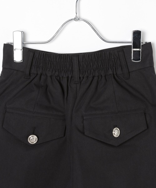 PAGEBOY（ページボーイ）の「タックマリンショートパンツ（その他パンツ・レディース・ブラック/ブラウン・FREE）」の4枚目の写真