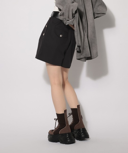 PAGEBOY（ページボーイ）の「タックマリンショートパンツ（その他パンツ・レディース・ブラック/ブラウン・FREE）」の17枚目の写真