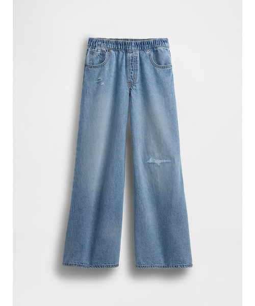 GAP(ギャップ)の「ウルトラソフト ローライズ バギーデニム (キッズ)(デニムパンツ・キッズ・インディゴブルー・130cm/120cm/110cm/140cm/150cm/160cm)」の3枚目の写真