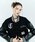 LARTIGENT�i���[�e�B�[���j�́uL6 CROP VARSITY JACKET(BLACK)�i�X�^�W�����j�v�b���̑�
