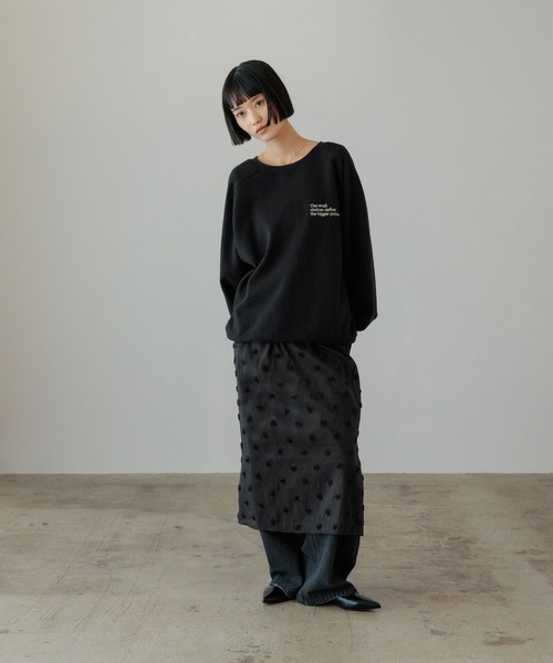 LOWRYS FARM（ローリーズファーム）の「アソートレイヤードスカート 643600（スカート・レディース・ホワイト/ブラック・FREE）」の22枚目の写真