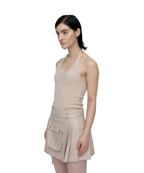 CERRIC（セリック）の「HALTER KNIT SLEEVELESS / BEIGE（ニット/セーター・レディース・その他・ONE SIZE）」の2枚目の写真