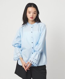 ＜EMMEL REFINES＞EM ソデスカラシシュウ シャツ EMMEL REFINES（エメルリファインズ）の「＜EMMEL REFINES＞EM ソ