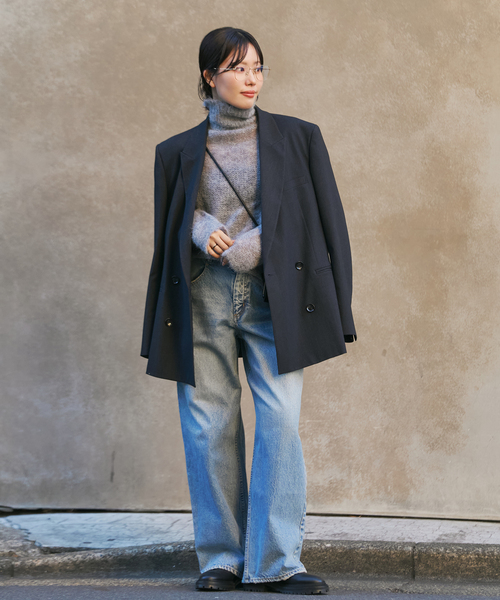 plage（プラージュ）の「《追加》ALPACA MIX BUTTON ニット 4（ニット/セーター・レディース・ベージュ系その他/ホワイト/グレー・FREE）」の22枚目の写真