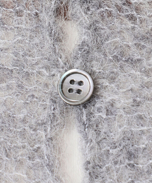 plage（プラージュ）の「《追加》ALPACA MIX BUTTON ニット 4（ニット/セーター・レディース・ベージュ系その他/ホワイト/グレー・FREE）」の13枚目の写真