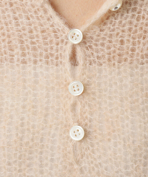 plage（プラージュ）の「《追加》ALPACA MIX BUTTON ニット 4（ニット/セーター・レディース・ベージュ系その他/ホワイト/グレー・FREE）」の19枚目の写真