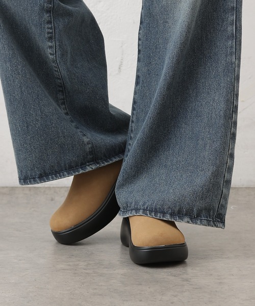 COLONY 2139（コロニートゥーワンスリーナイン）の「厚底サボサンダル（サンダル・レディース・ベージュ/ブラック・MEDIUM/LARGE）」の8枚目の写真