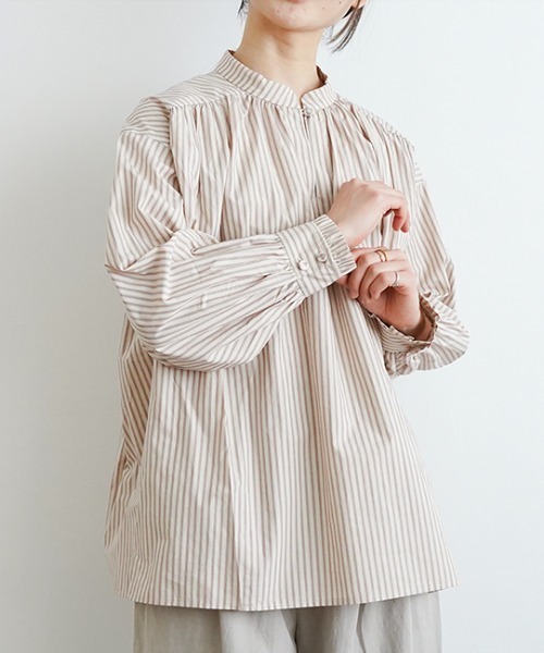 フクロウとまひるの月のリリーワルツ“ブラウス”（シャツ/ブラウス 