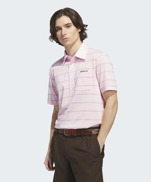 オリジナルス アーカイブ ストライプ ポロ【adidas Golf/アディダス