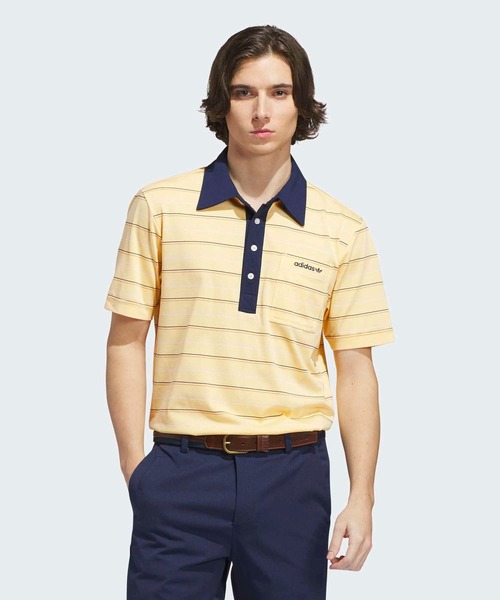 オリジナルス アーカイブ ストライプ ポロ【adidas Golf/アディダス
