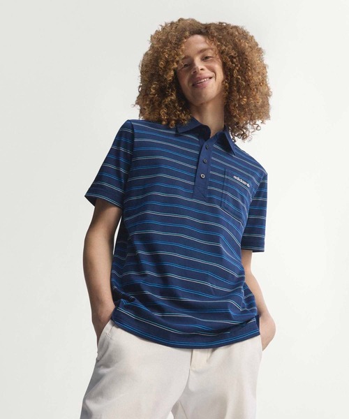 オリジナルス アーカイブ ストライプ ポロ【adidas Golf/アディダス