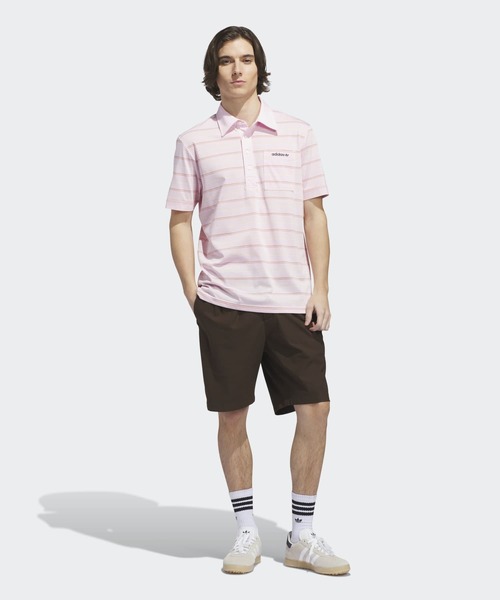 オリジナルス アーカイブ ストライプ ポロ【adidas Golf/アディダス