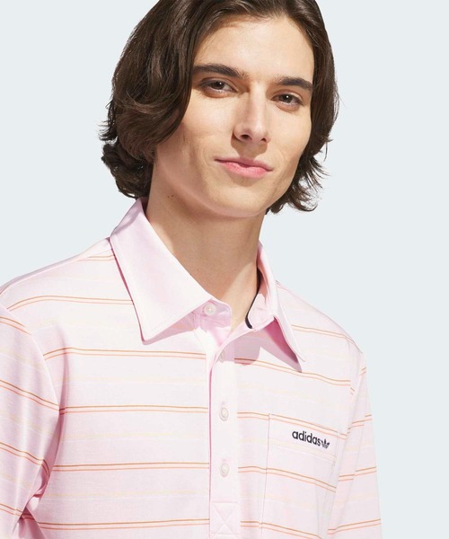 オリジナルス アーカイブ ストライプ ポロ【adidas Golf/アディダス