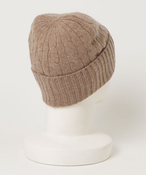 POLO RALPH LAUREN（ポロ ラルフ ローレン）の「Polo ベア ウールカシミヤ ビーニー（ニットキャップ/ビーニー・メンズ・ブラウン・ONE）」の4枚目の写真
