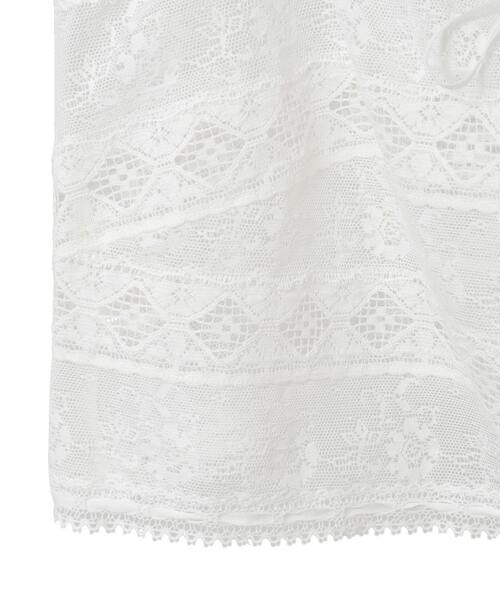 Tiara(ティアラ)の「【Bilitis dix-sept ans/ビリティス・ディセッタン】Lace Combination Camisole(シャツ/ブラウス・レディース・ホワイト・FREE)」の5枚目の写真