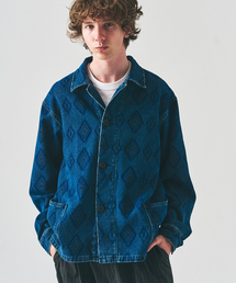 417 EDIFICE | インディゴドビー カバーオール ”セットアップ着用可能”(カバーオール)