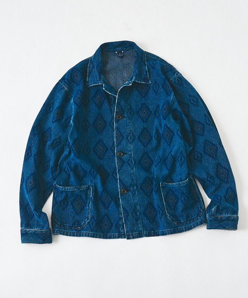 417 EDIFICE（フォーワンセブンエディフィス）の「インディゴドビー カバーオール ”セットアップ着用可能”（カバーオール・メンズ・ブルー・MEDIUM/LARGE）」の2枚目の写真