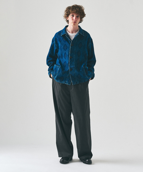 417 EDIFICE（フォーワンセブンエディフィス）の「インディゴドビー カバーオール ”セットアップ着用可能”（カバーオール・メンズ・ブルー・MEDIUM/LARGE）」の3枚目の写真