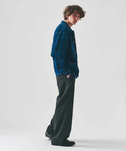 417 EDIFICE（フォーワンセブンエディフィス）の「インディゴドビー カバーオール ”セットアップ着用可能”（カバーオール・メンズ・ブルー・MEDIUM/LARGE）」の6枚目の写真