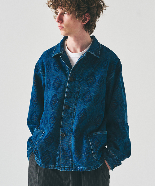 417 EDIFICE（フォーワンセブンエディフィス）の「インディゴドビー カバーオール ”セットアップ着用可能”（カバーオール・メンズ・ブルー・MEDIUM/LARGE）」の7枚目の写真