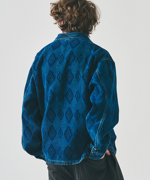 417 EDIFICE（フォーワンセブンエディフィス）の「インディゴドビー カバーオール ”セットアップ着用可能”（カバーオール・メンズ・ブルー・MEDIUM/LARGE）」の8枚目の写真