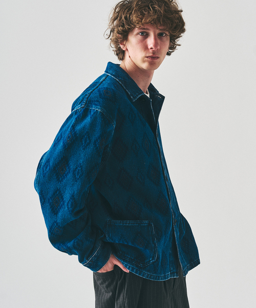 417 EDIFICE（フォーワンセブンエディフィス）の「インディゴドビー カバーオール ”セットアップ着用可能”（カバーオール・メンズ・ブルー・MEDIUM/LARGE）」の9枚目の写真