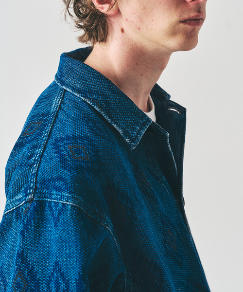 417 EDIFICE（フォーワンセブンエディフィス）の「インディゴドビー カバーオール ”セットアップ着用可能”（カバーオール・メンズ・ブルー・MEDIUM/LARGE）」の12枚目の写真