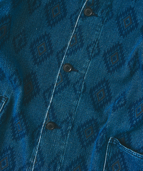 417 EDIFICE（フォーワンセブンエディフィス）の「インディゴドビー カバーオール ”セットアップ着用可能”（カバーオール・メンズ・ブルー・MEDIUM/LARGE）」の16枚目の写真