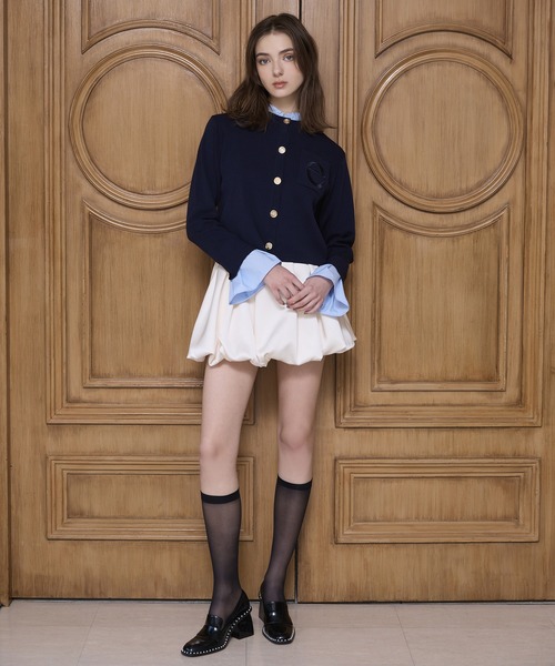 EIMY ISTOIRE（エイミーイストワール）の「サテンバルーンスカート（スカート・レディース・ホワイト/ブラック・38/36/34）」の18枚目の写真