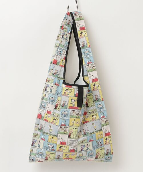 FRUIT OF THE LOOM（フルーツオブザルーム）の「【FRUIT OF THE LOOM/フルーツオブザルーム】FRUIT OF THE LOOM x PEANUTS エコバッグS2（エコバッグ/サブバッグ・レディース・イエロー・FREE）」の2枚目の写真