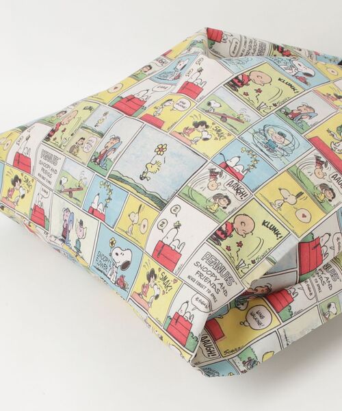 FRUIT OF THE LOOM（フルーツオブザルーム）の「【FRUIT OF THE LOOM/フルーツオブザルーム】FRUIT OF THE LOOM x PEANUTS エコバッグS2（エコバッグ/サブバッグ・レディース・イエロー・FREE）」の3枚目の写真