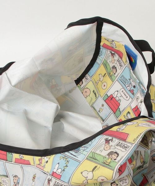 FRUIT OF THE LOOM（フルーツオブザルーム）の「【FRUIT OF THE LOOM/フルーツオブザルーム】FRUIT OF THE LOOM x PEANUTS エコバッグS2（エコバッグ/サブバッグ・レディース・イエロー・FREE）」の4枚目の写真