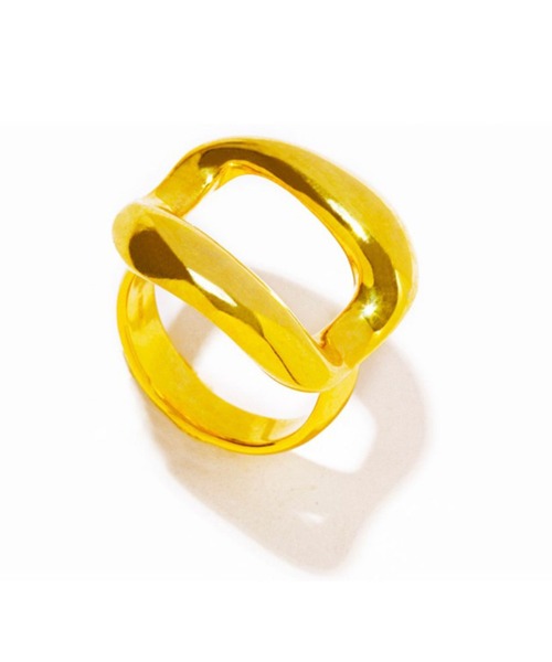 IRIS47(イリスフォーセブン)の「【IRIS 47】rome ring AN34GD(リング・レディース・ゴールド・9/11/13/15 )」の4枚目の写真