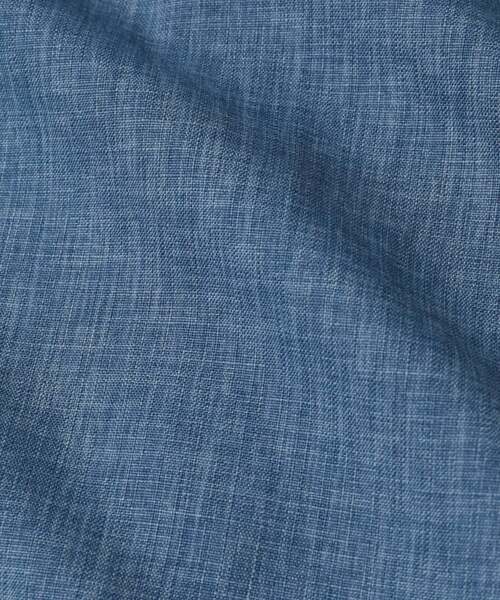 MEN'S MELROSE（メンズメルローズ）の「スタンダードバンドカラーシャツ（シャツ/ブラウス・メンズ・ブルー/ホワイト/グリーン/ストライプ/チェック・3/4/2）」の21枚目の写真